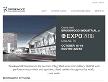 Tablet Screenshot of brookwoodcos.com